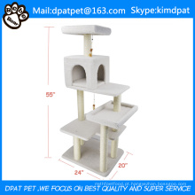 Produto novo Inddoor atacado Cat Trees com brinquedos